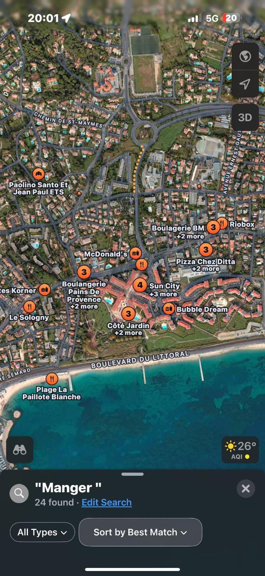 1 Bedroom Sea View, Swimming Pool, Beach On Foot, Parking Antibes Exterior foto