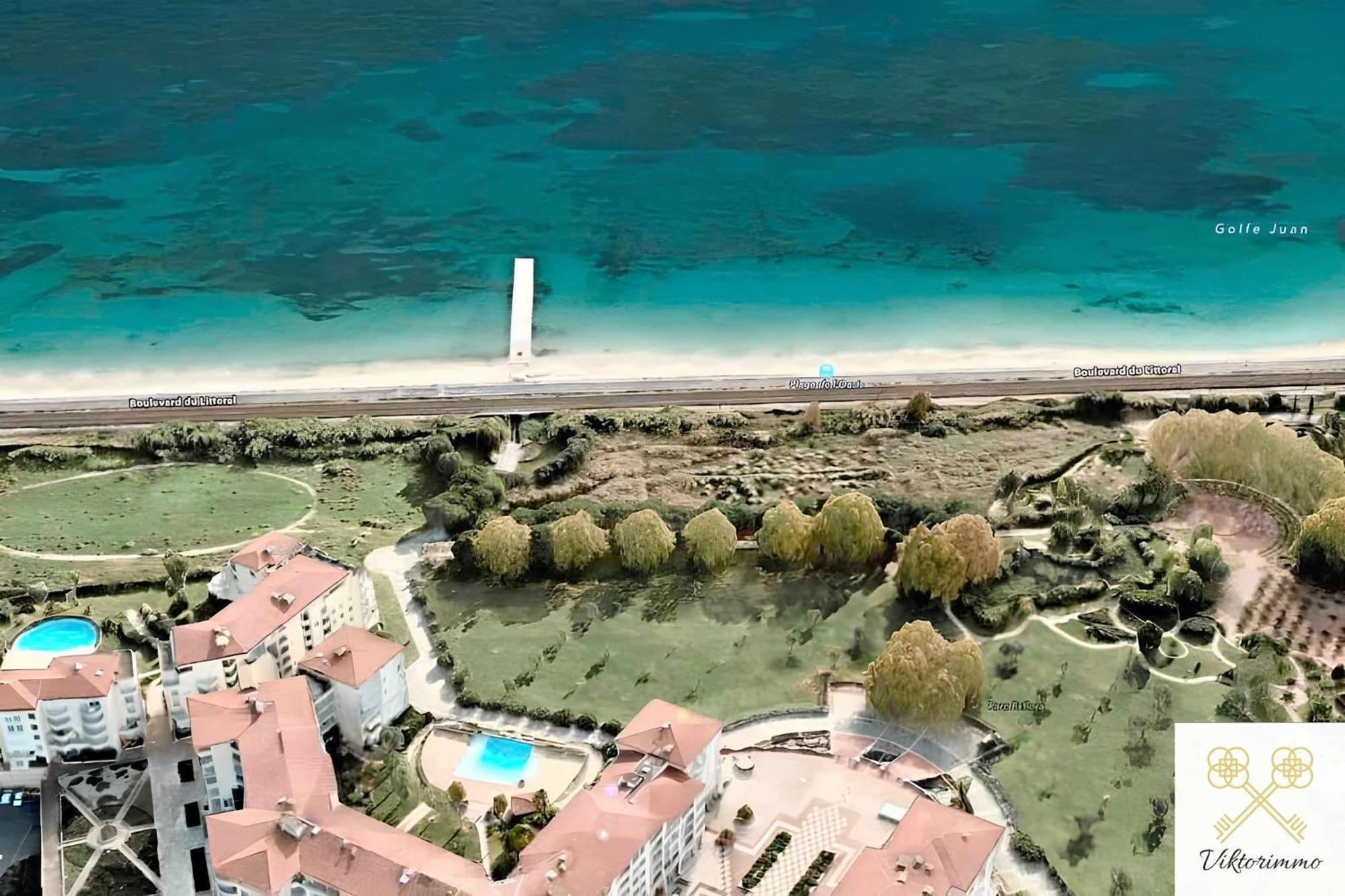 1 Bedroom Sea View, Swimming Pool, Beach On Foot, Parking Antibes Exterior foto